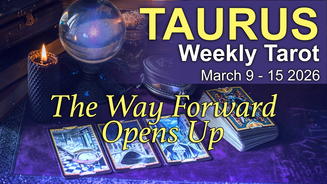 TAURUS Weekly Tarot Reading &lsquo;TWO PATHS ARE PRESENTED - CHOOSE WISELY!&rsquo; March 9 - 15 2026 ✨