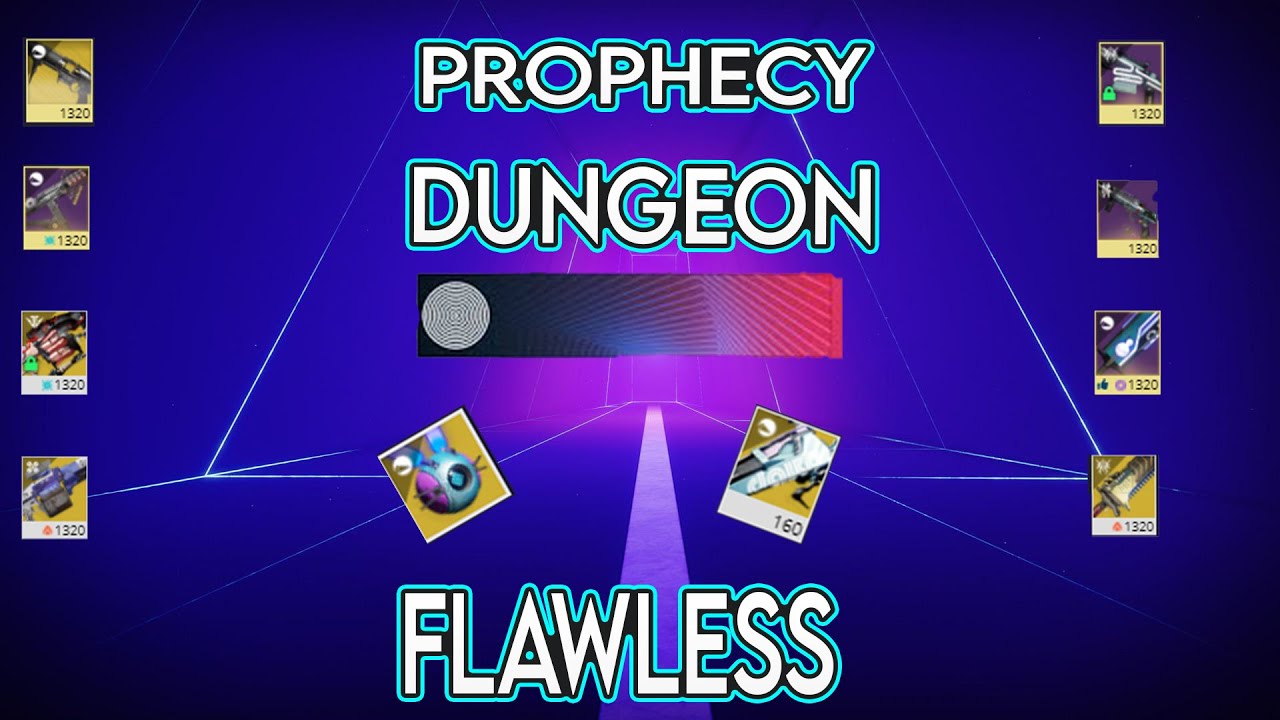 Solo Flawless Prophecy Dungeon - Warlock Gameplay (Season of the Splicer)