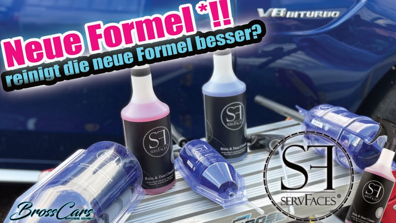 #servfaces Neue Formel für den Felgenreiniger von Servfaces… Ist die neue Formel besser? #rims 