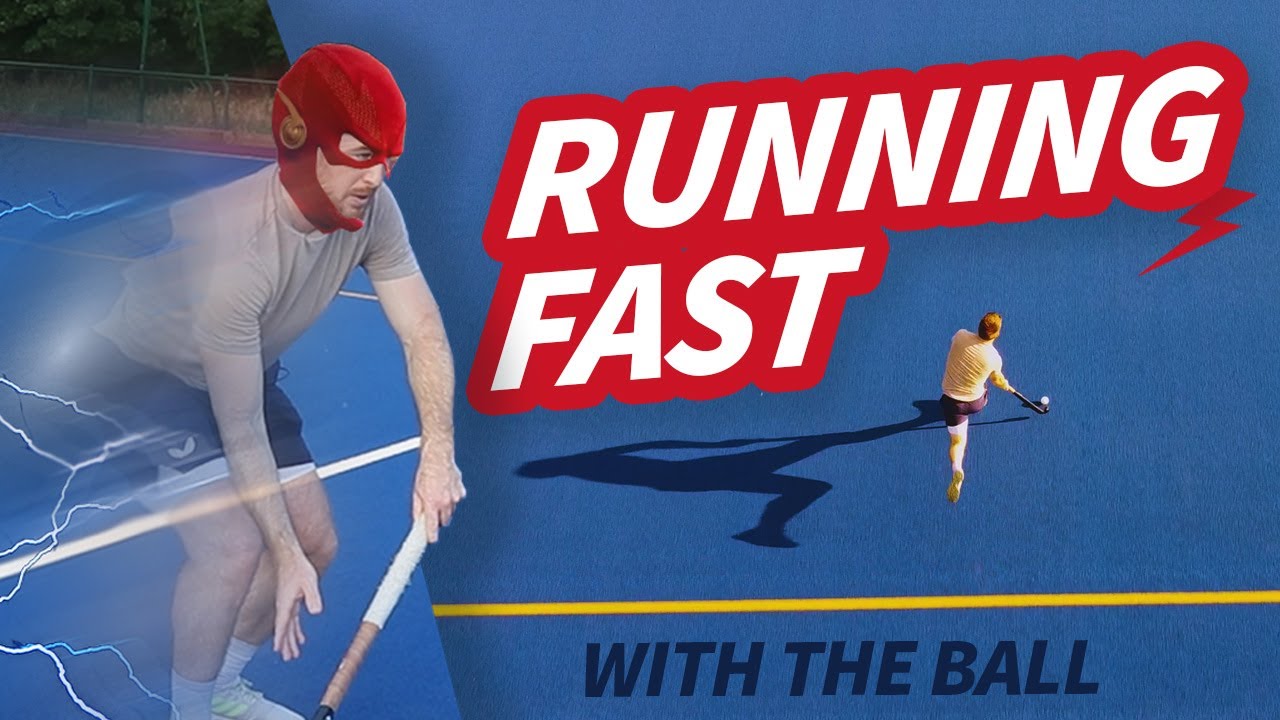 Running FAST with the ball | Field hockey tips | F.T Henry Weir
