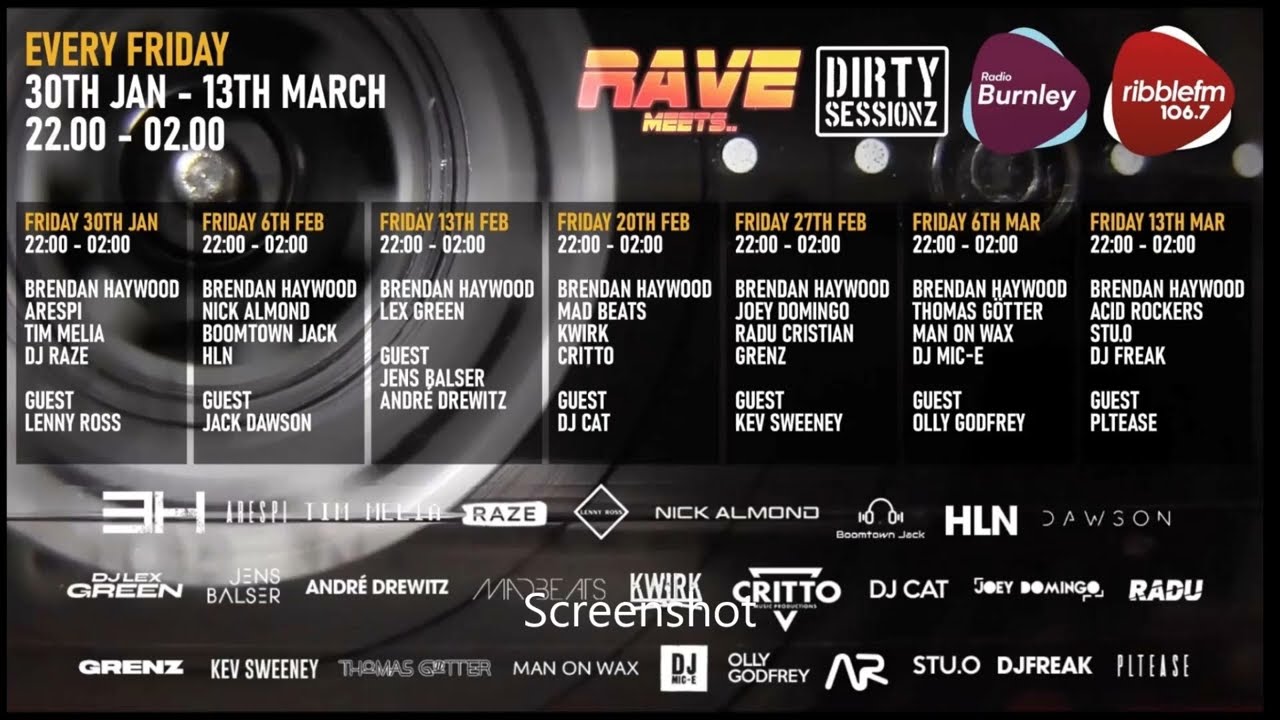 Lenny Ross on Dirty Sessionz 106.7 Ribble FM & Radio Burnley  01.30.2026 🥳🙌🏻