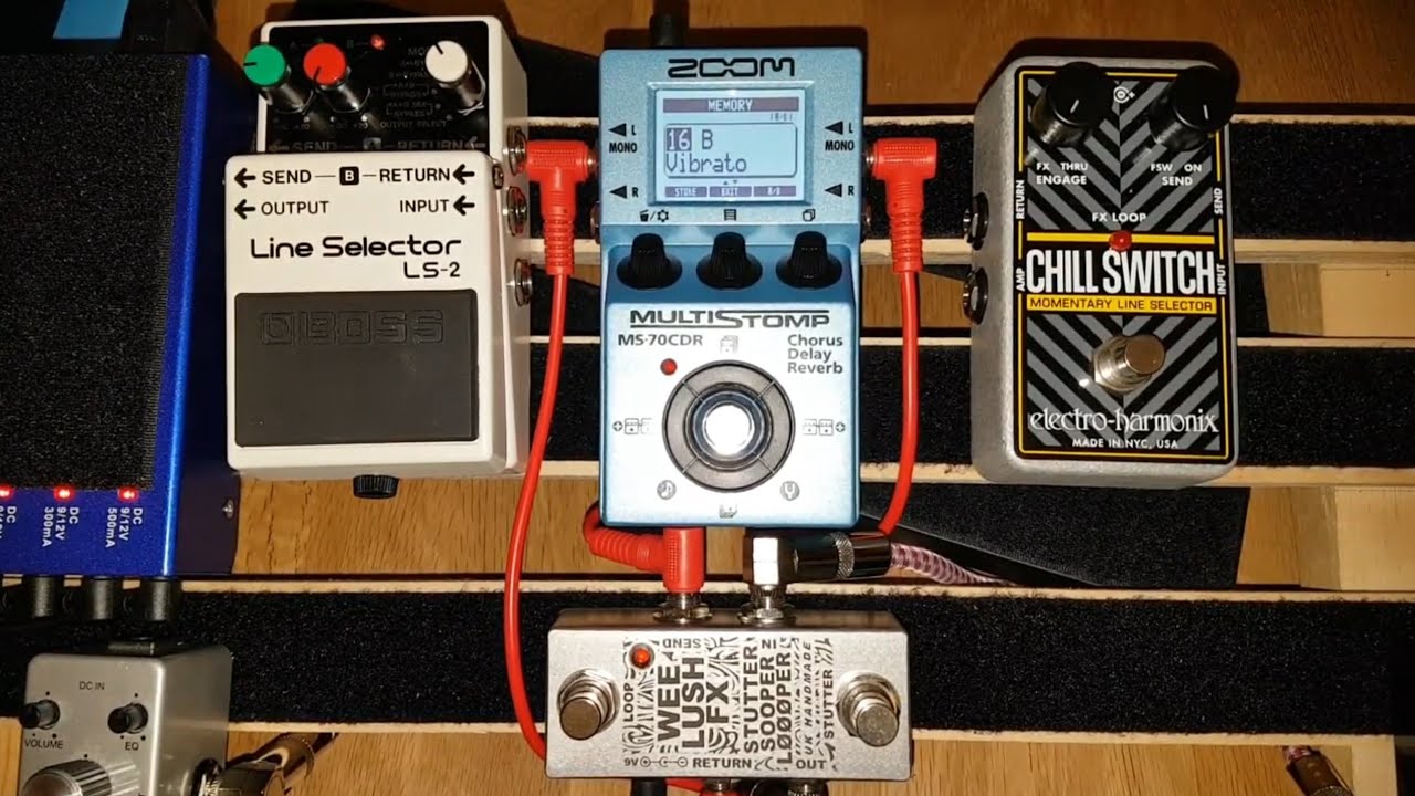 Видеоруководство: как настроить MultiStomp для использования вживую.