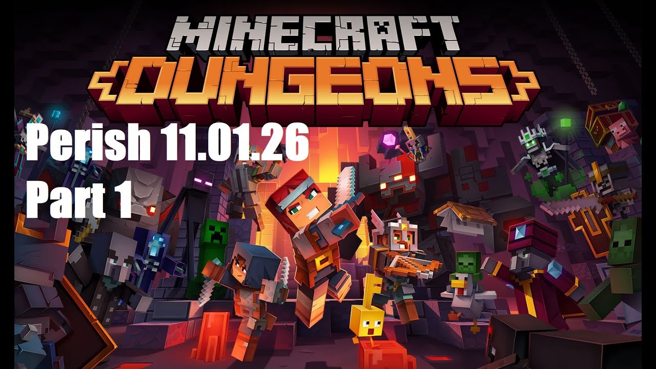 Minecraft Dungeons - Part 1 (FullGame, NoCommentary)