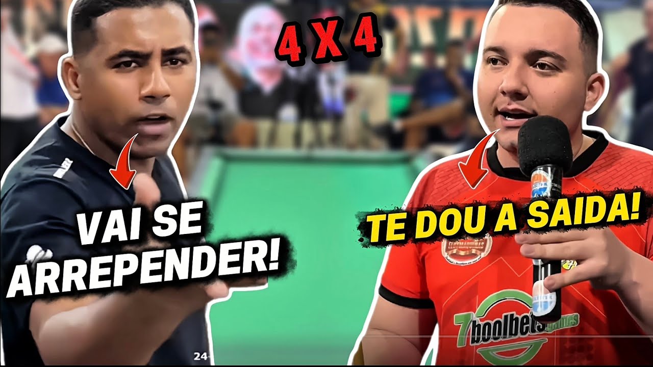 O LORÍN DE FORTALEZA PASSOU MAL NA MÃO DO MAYCON NO 4 X 4!