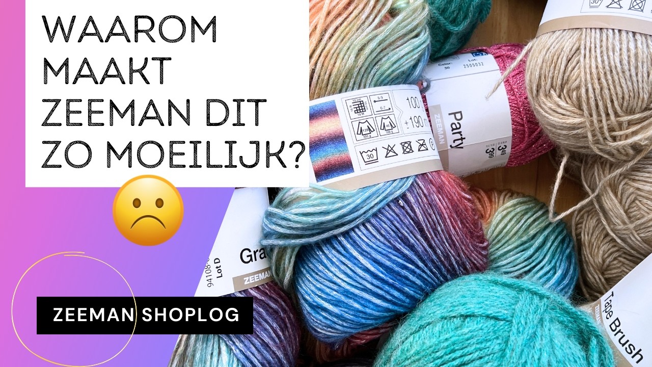 Ik gaf meer dan 170 euro uit bij de Zeeman... oeps!