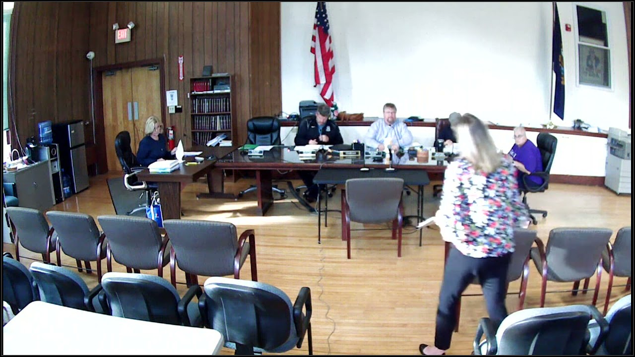 Town of Tilton Meeting Video