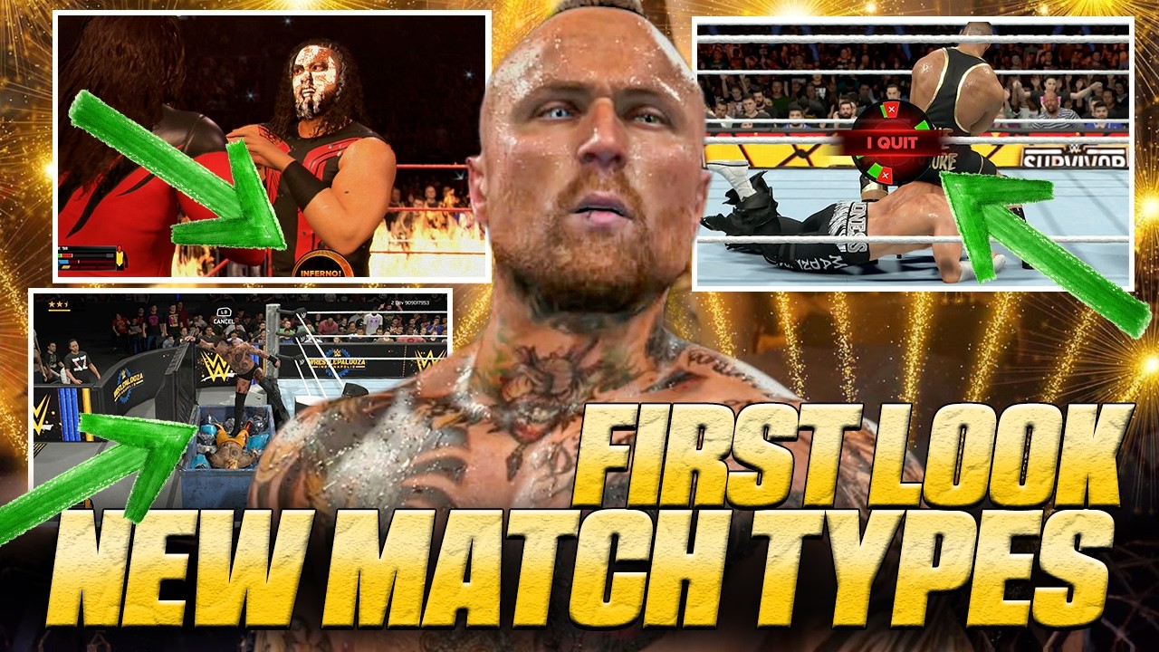 WWE 2K26 FIRST LOOK at ALL New MATCH TYPES! (Full Breakdown)