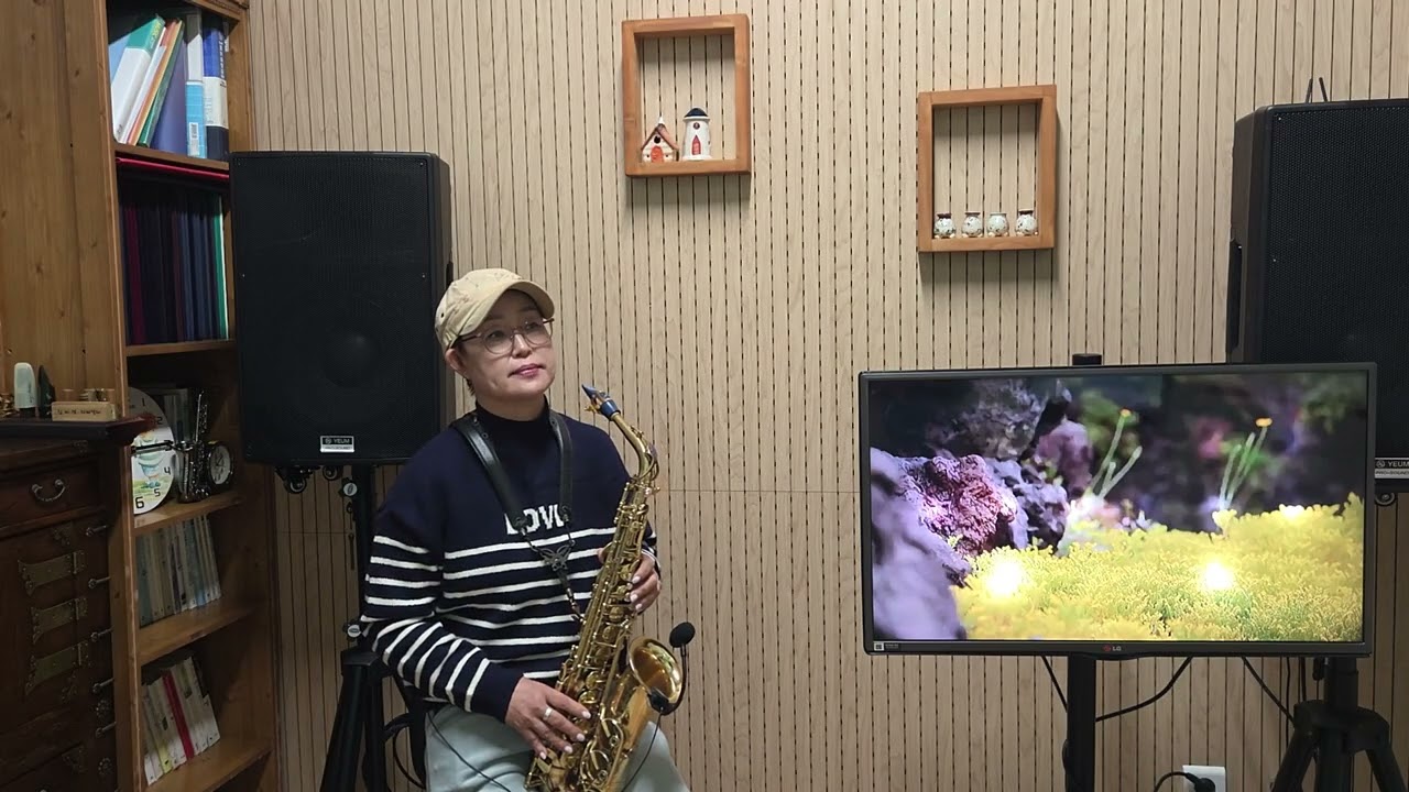 94  # 빈잔 # 남진 # 김미경색소폰 