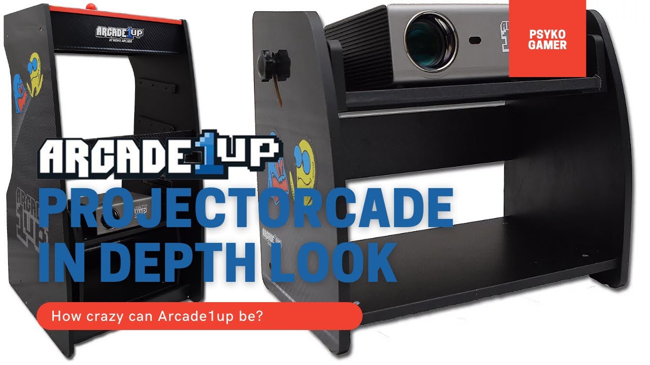 Arcade1up presents the Pac-man Projectorcade - In Depth Look