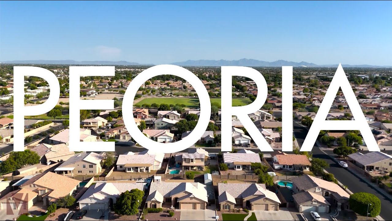 Peoria Arizona Real Estate Tour In 4K | Living In Peoria Arizona | Phoenix Arizona Real Estate