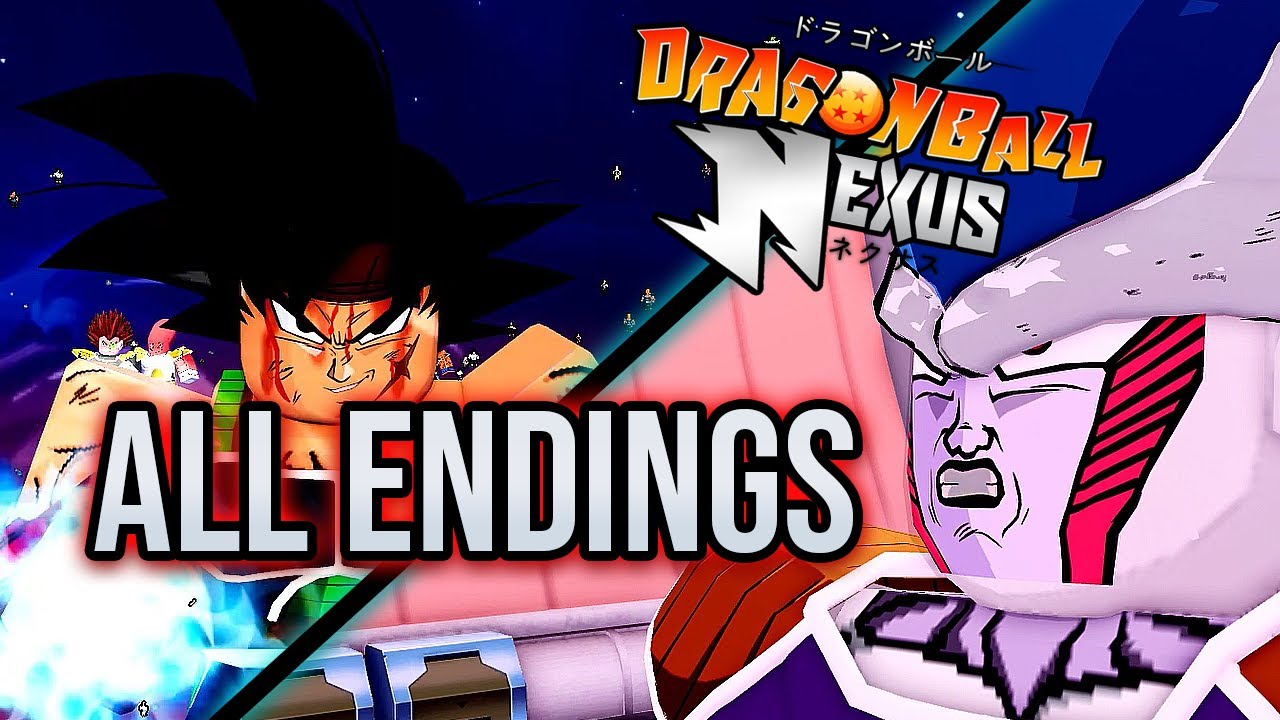 All Ending Cutscenes | Dragon Ball Nexus
