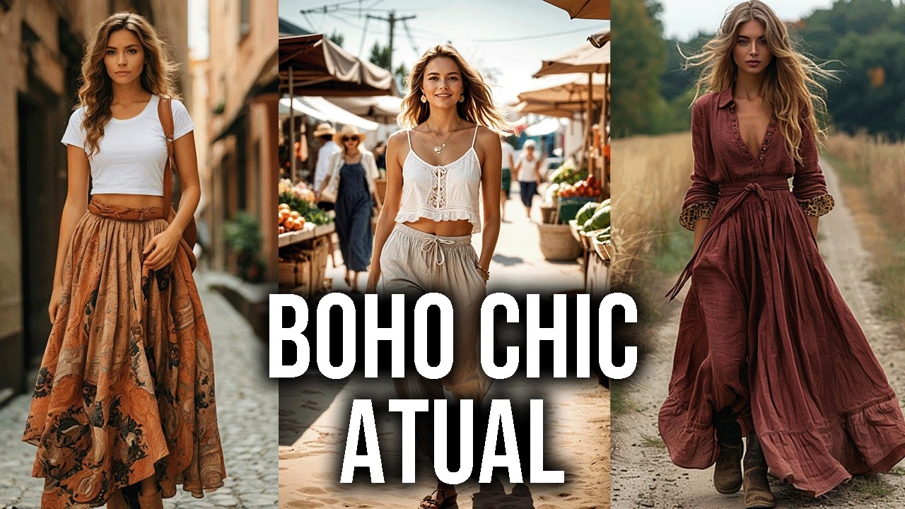 BOHO CHIC: COMO ESTAR NA MODA SEM PERDER A ESSÊNCIA ATEMPORAL / DICAS DE ESTILO!