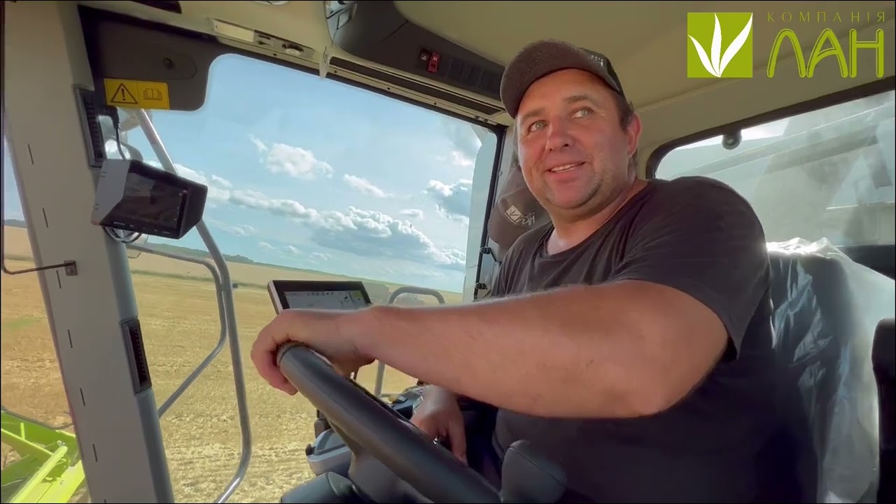 Запуск LEXION 6800 на Хмельниччині💚