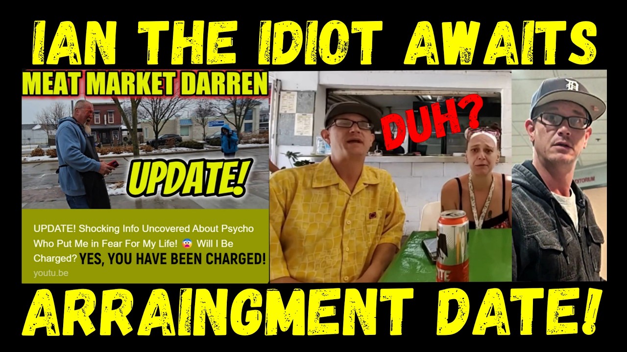 Ian the Idiot Awaits Arraignment Date!