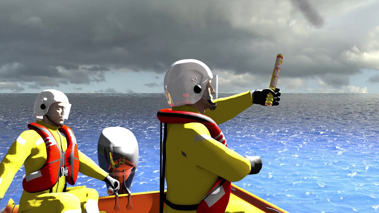 Pains Wessex Training Animation - White Para Rocket