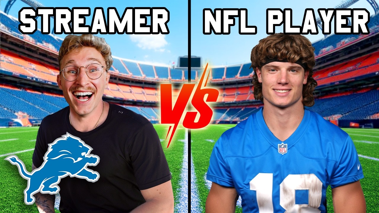 Can @MMG69 Survive Isaac TeSlaa’s Detroit Lions Training? - NFL R2EZ powered by Verizon