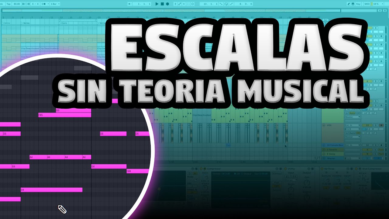 Usa Escalas en Ableton Live 11 Facilmente | Como Crear Acordes 2023