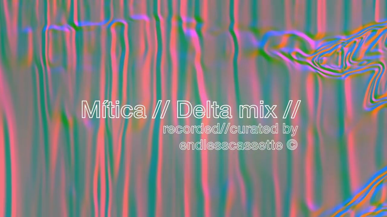 MÍTICA // DELTA MIX — Dark Ambient Cassette Mix (TASCAM 464 Analog Playback + TouchDesigner Visuals)