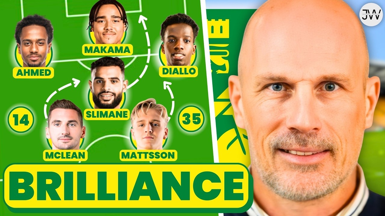 How Philippe Clement's Tactics SAVED Norwich City 🚀
