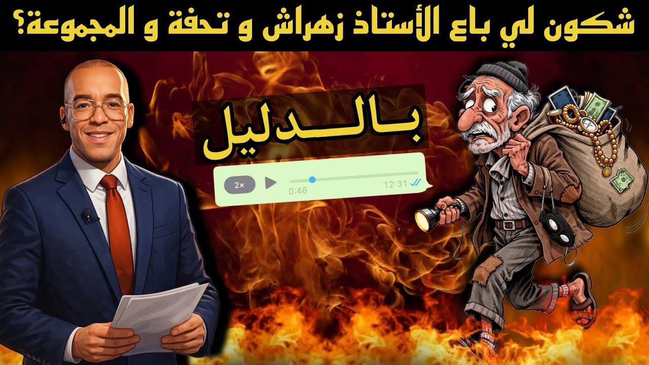 شكرا مول القمامة و لكن ها الحقيقة ديالك