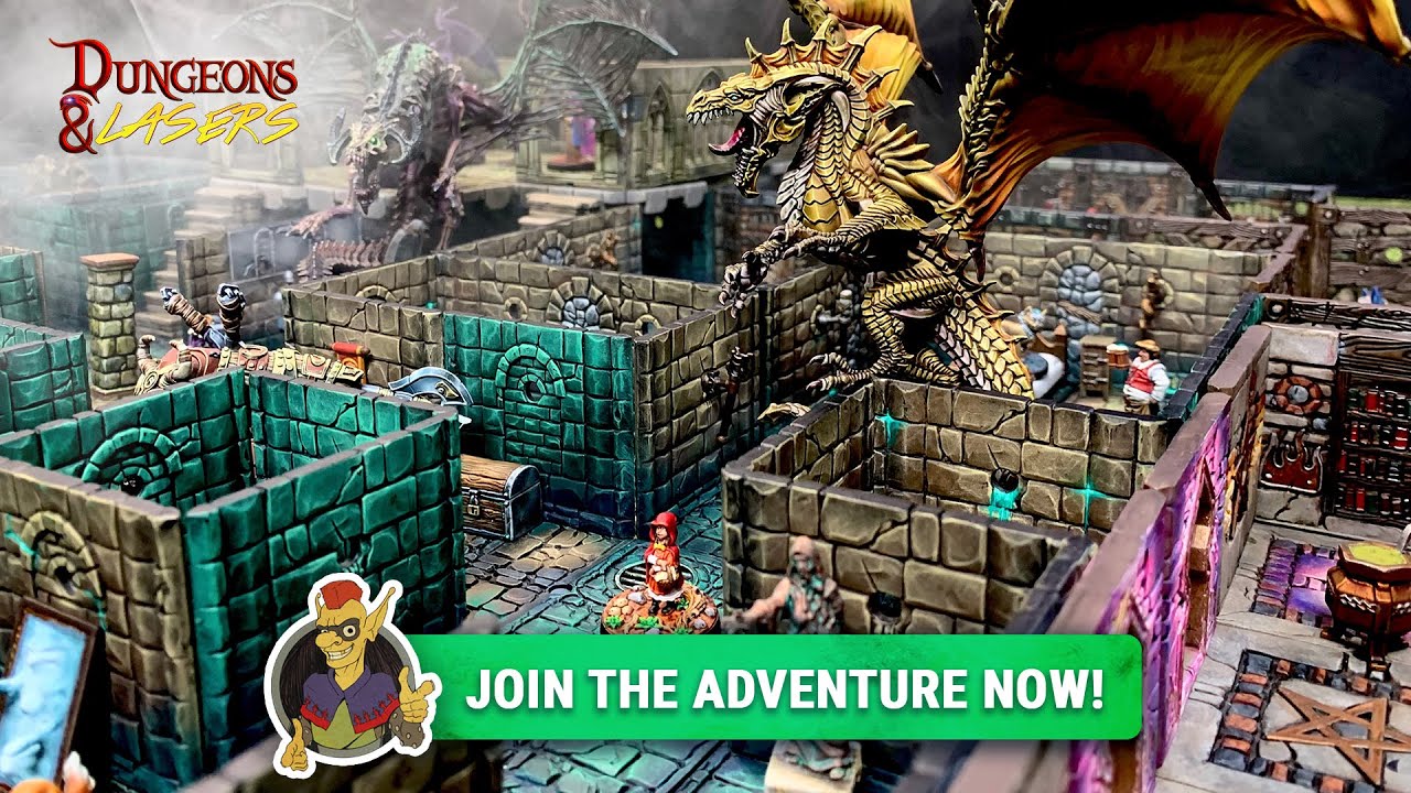 Dungeons & Lasers: Third Edition | Kickstarter Promotion Video