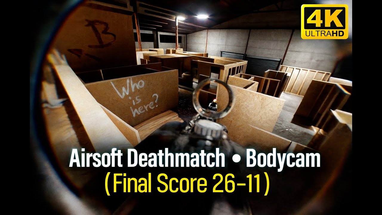 New Airsoft Map | Deathmatch • Bodycam POV