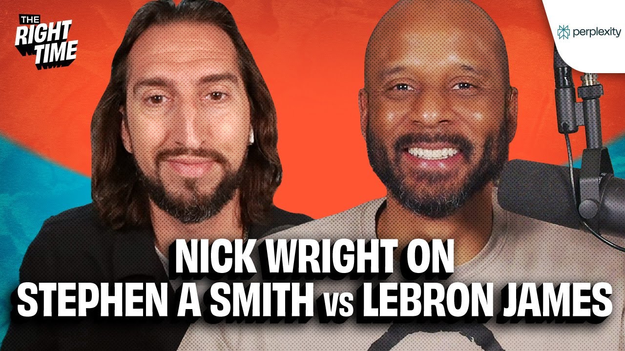 Nick Wright Talks LeBron James vs Stephen A Smith, Lakers Chances in the Playoffs, and The MVP Race