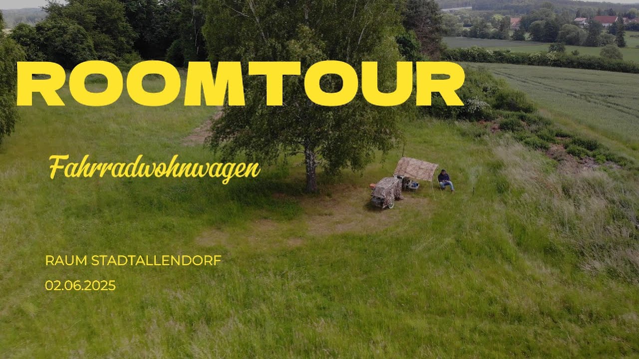 #fahrradwohnwagen #fawowa  #liegerad Teil 4 Die Roomtour