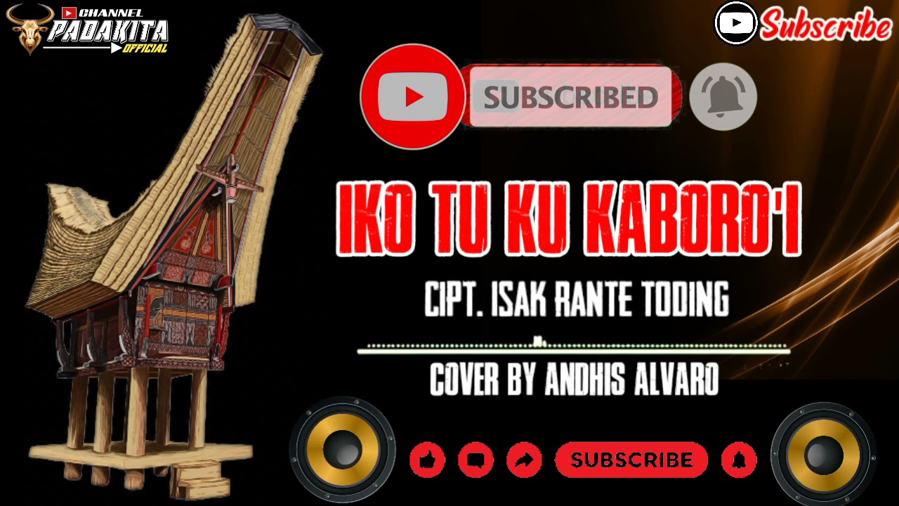 Iko tu ku kaboro'i - Lagu Toraja//cipt.isak rante toding (Cover by Andhys Alvaro)