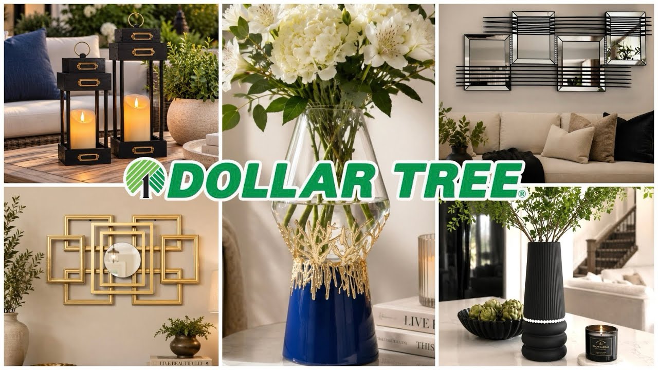 5 NEW Dollar Tree DIYs You&rsquo;ve Never Seen Before (High-End Home Decor)