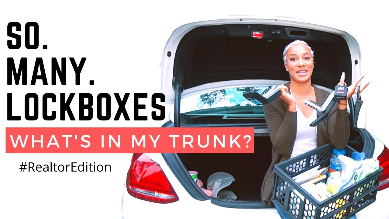 What's In My Trunk? | Realtor Edition