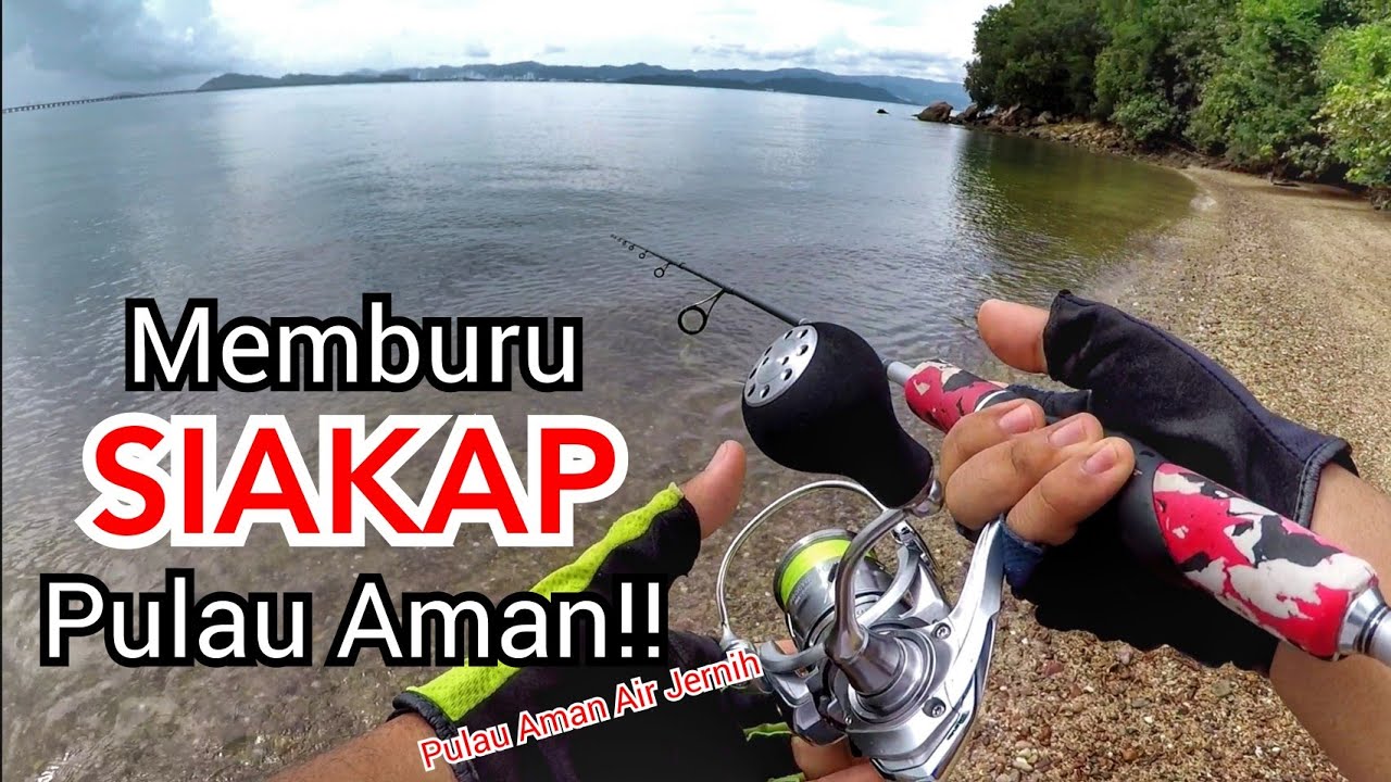 Memburu Siakap Pulau Aman!!