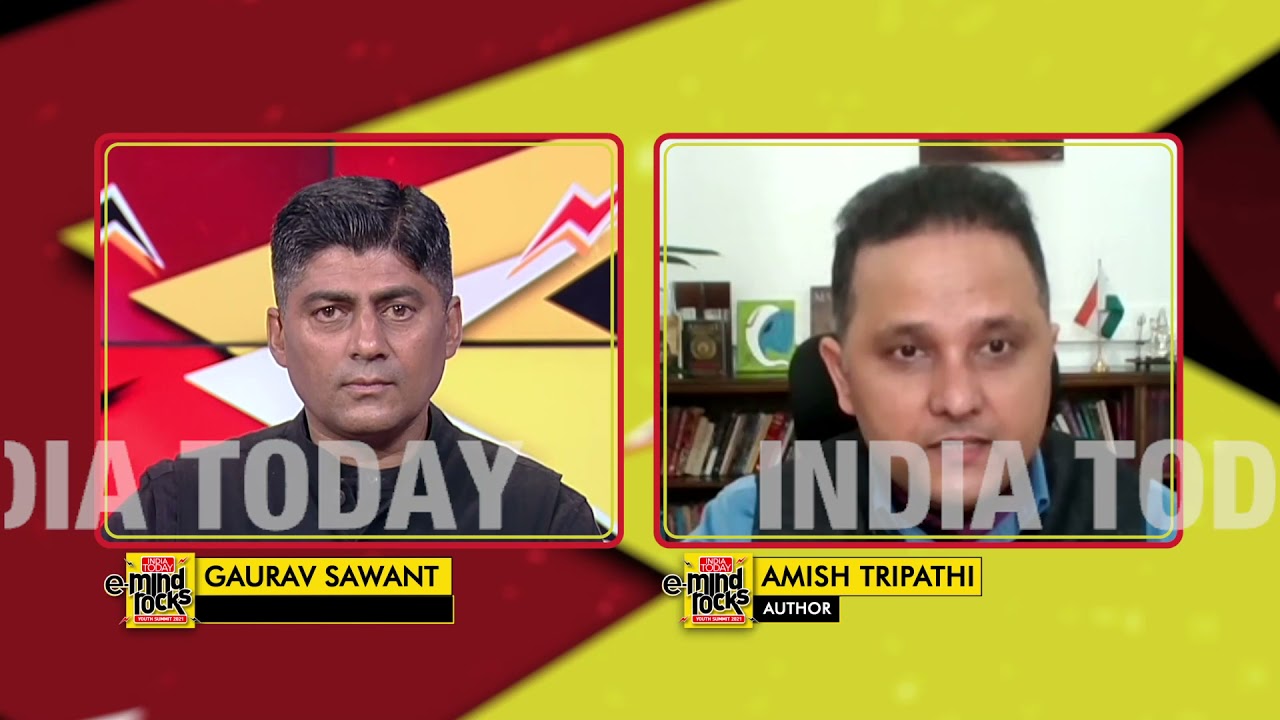 Amish Tripathi On Relevance Of Constructing Temples In Today&rsquo;s Age?  | India Today e-Mind Rocks 2021