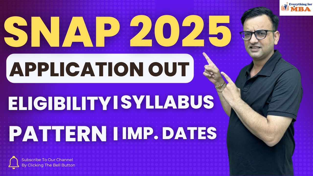 SNAP EXAM DETAILS IN HINDI 2024 | SYLLABUS | EXAM PATTERN |APPLICATION |TOP COLLEGES | #snapexam2024