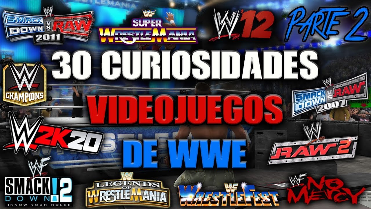 30 Curiosidades de los Juegos de WWE | Parte 2