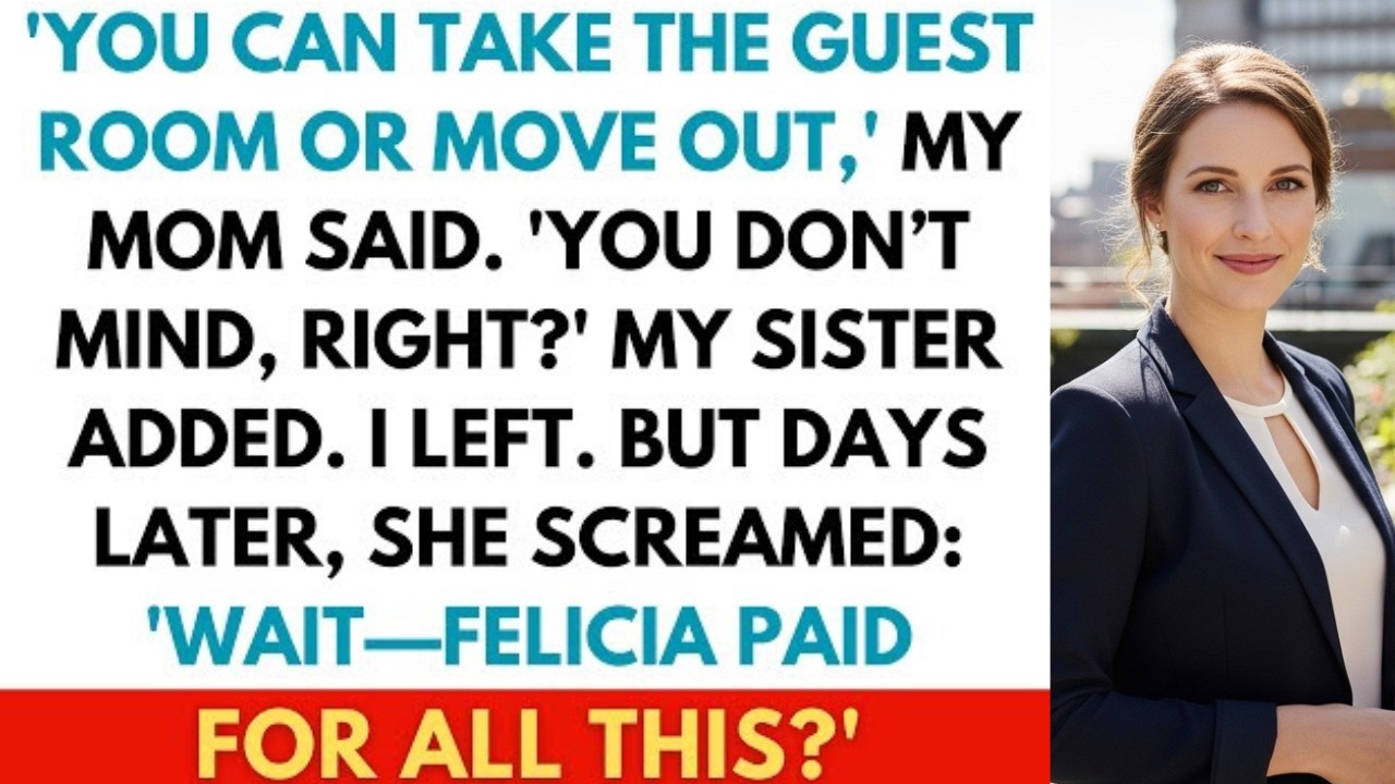 Mom Chose My Sister and Kicked Me Out—So I Stopped Paying the Bills