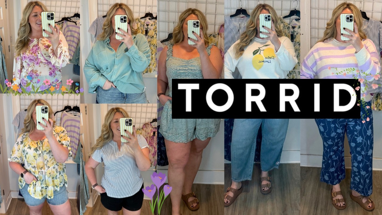 TORRID SPRING TRY-ON (+ THE BEST PULL-ON JEANS!)