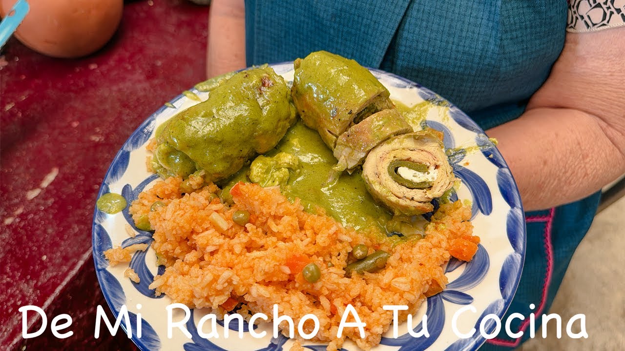 Si Tienen Pollo Preparen Esta Receta De Rollitos De Pollo Rellenos Mi Gente