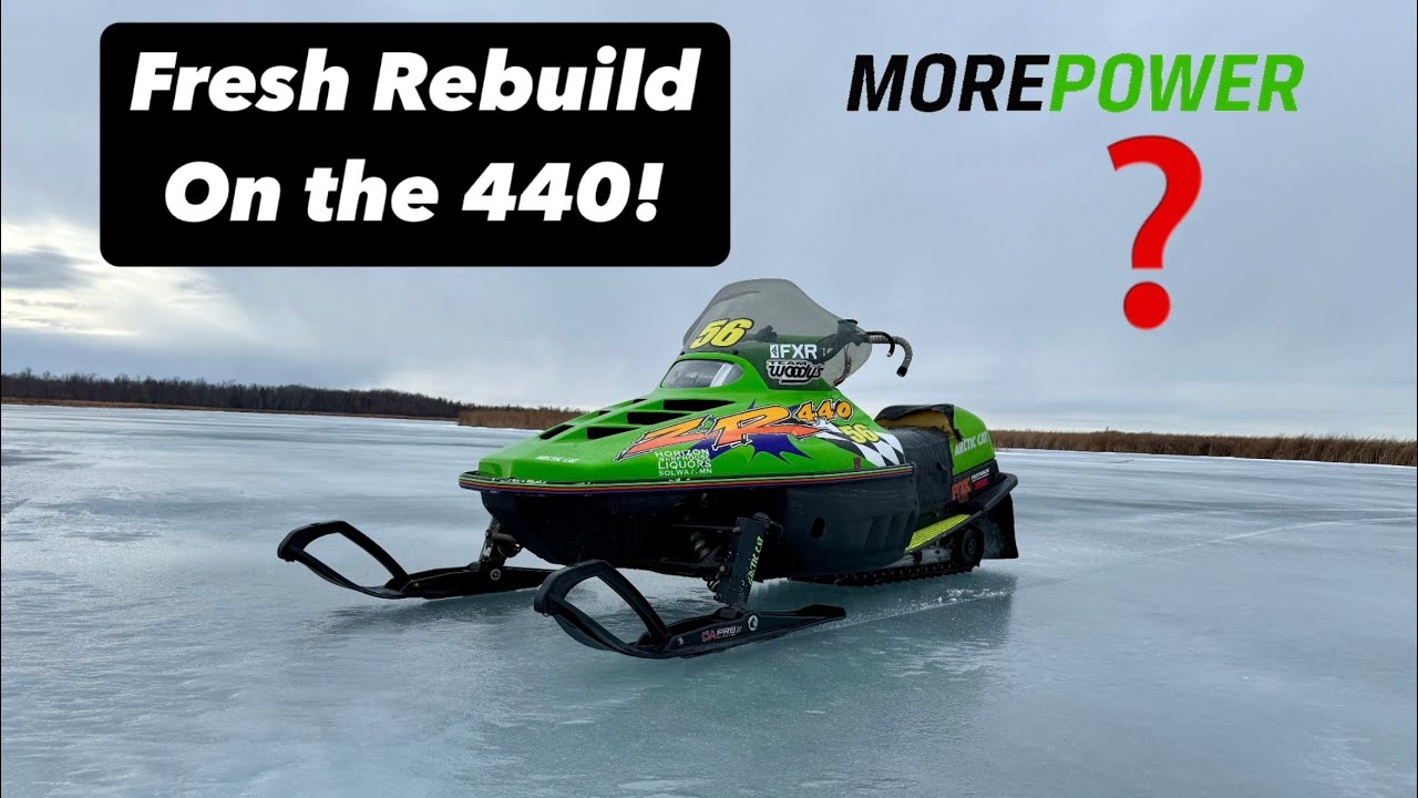 Fresh top end rebuild on the ZR 440! Hopefully back to being Fast!