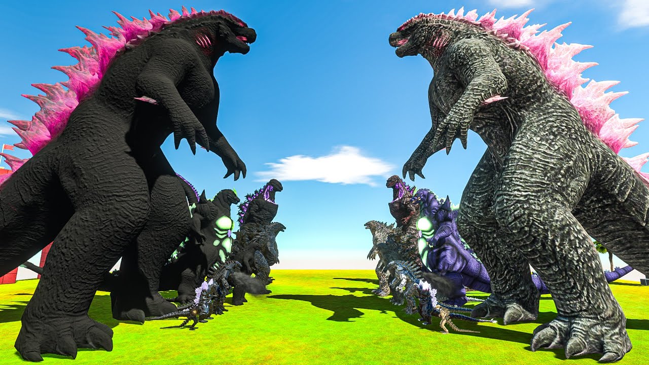All Godzilla Height Comparison vs Dark Godzilla | Battle Against His Own Ego