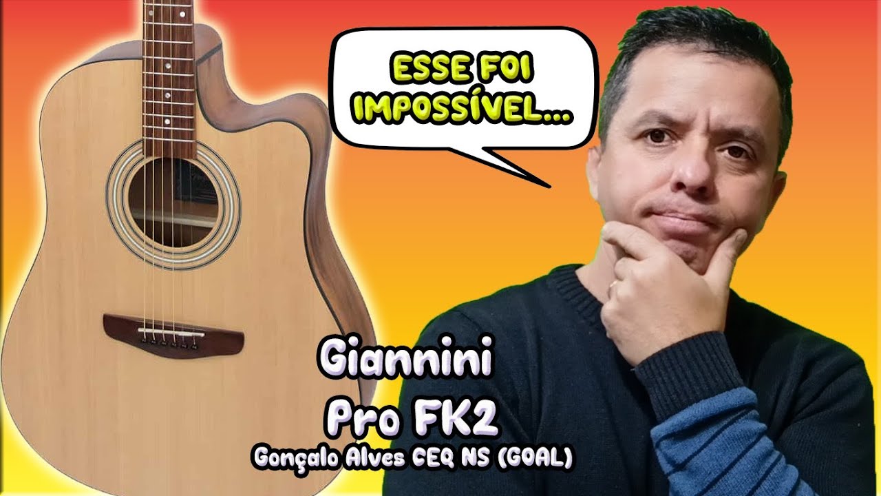 Gonçalo Alves Giannini Pro FK2 Performance - Confortável?
