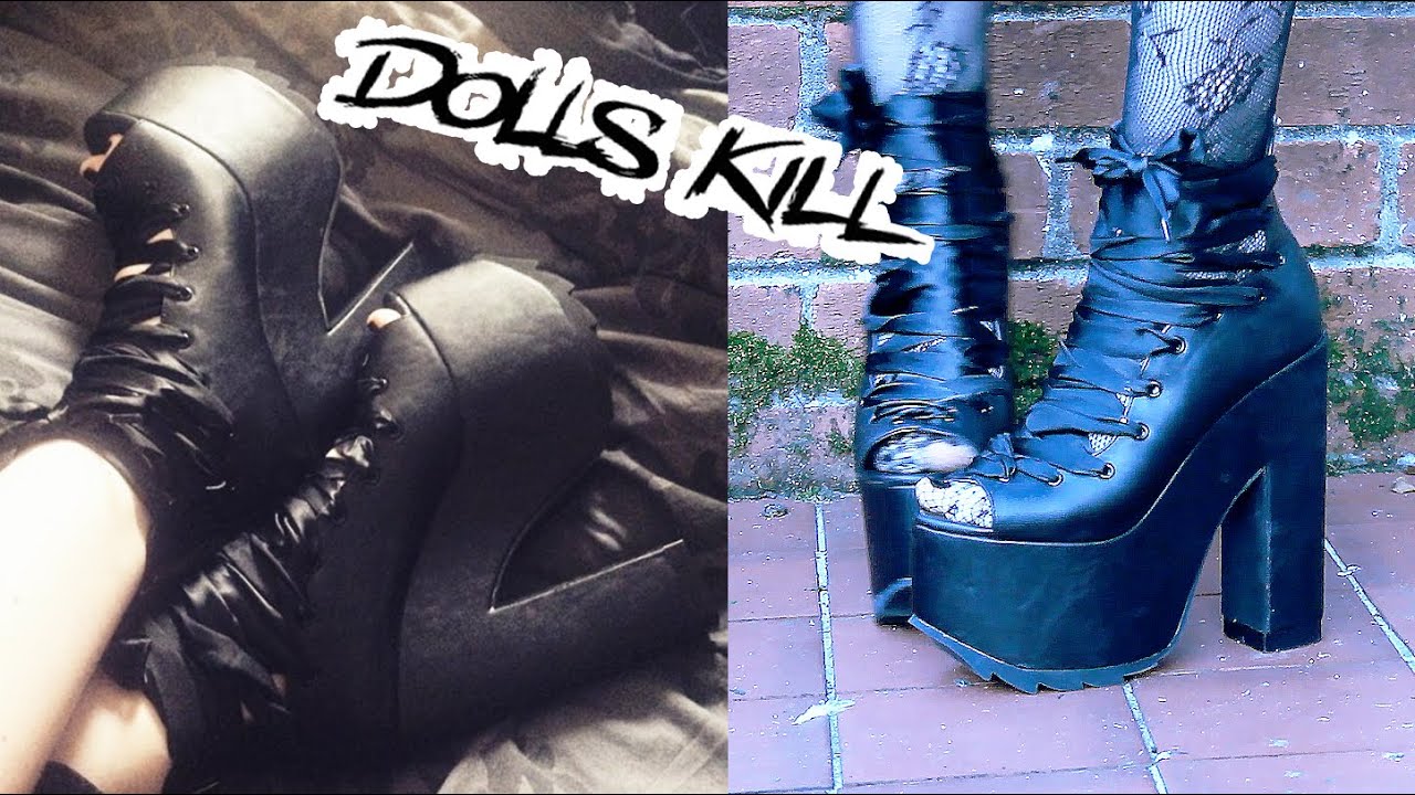 Dolls Kill Ballet Bae Platforms - Unboxing/Review | Toxic Tears