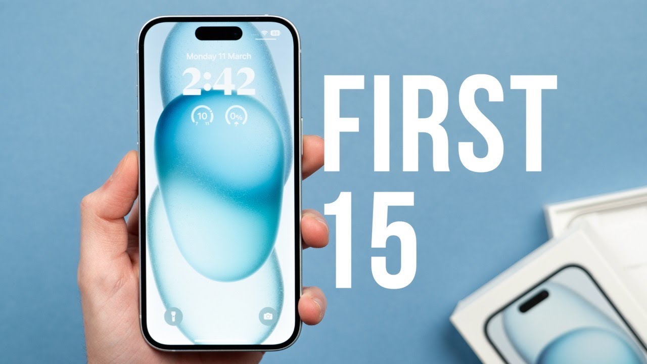 iPhone 15: 15 вещей, которые нужно сделать в первую очередь! (Советы и рекомендации)