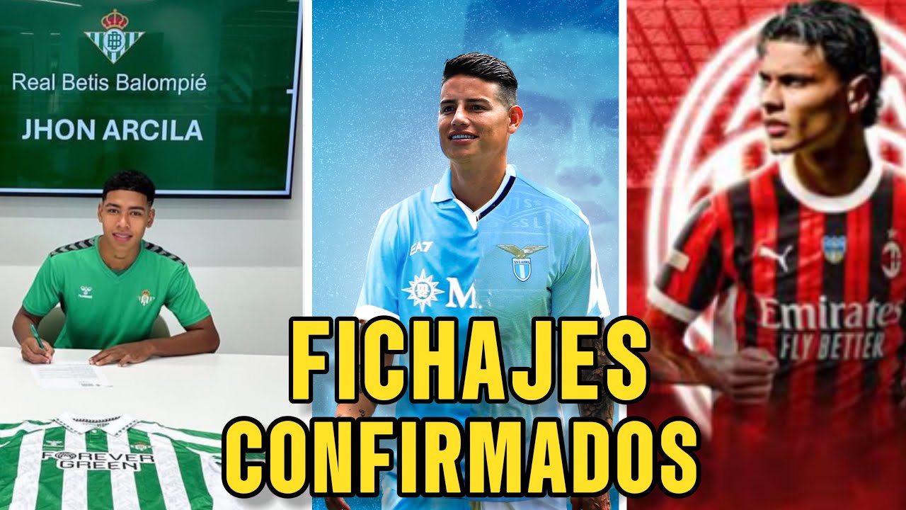 ¡BOMBAZOS! | James a la Serie A x El West Ham quiere a Duran • Joven colombiano debuta en el Inter
