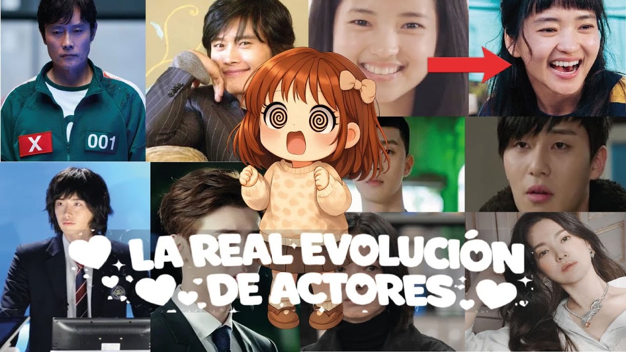 5 Actores Coreanos y su Increíble EVOLUCIÓN