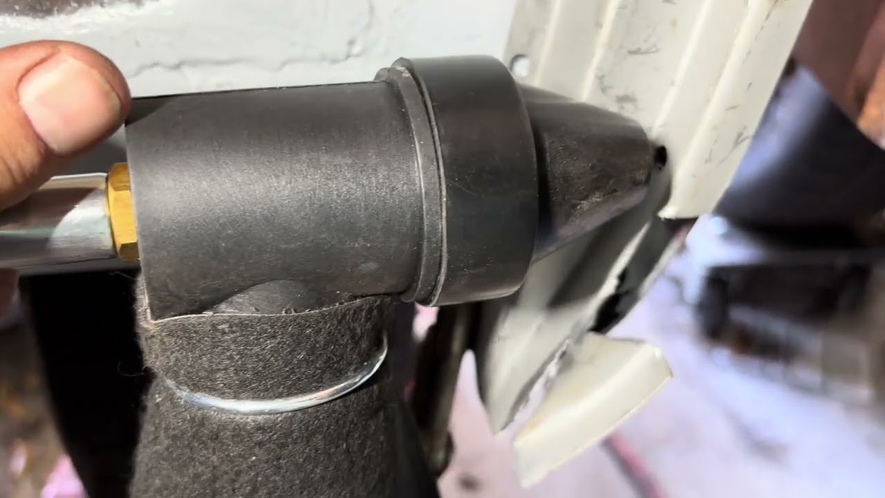 Don’t weld through weld thru primer VW bus B Pillar 