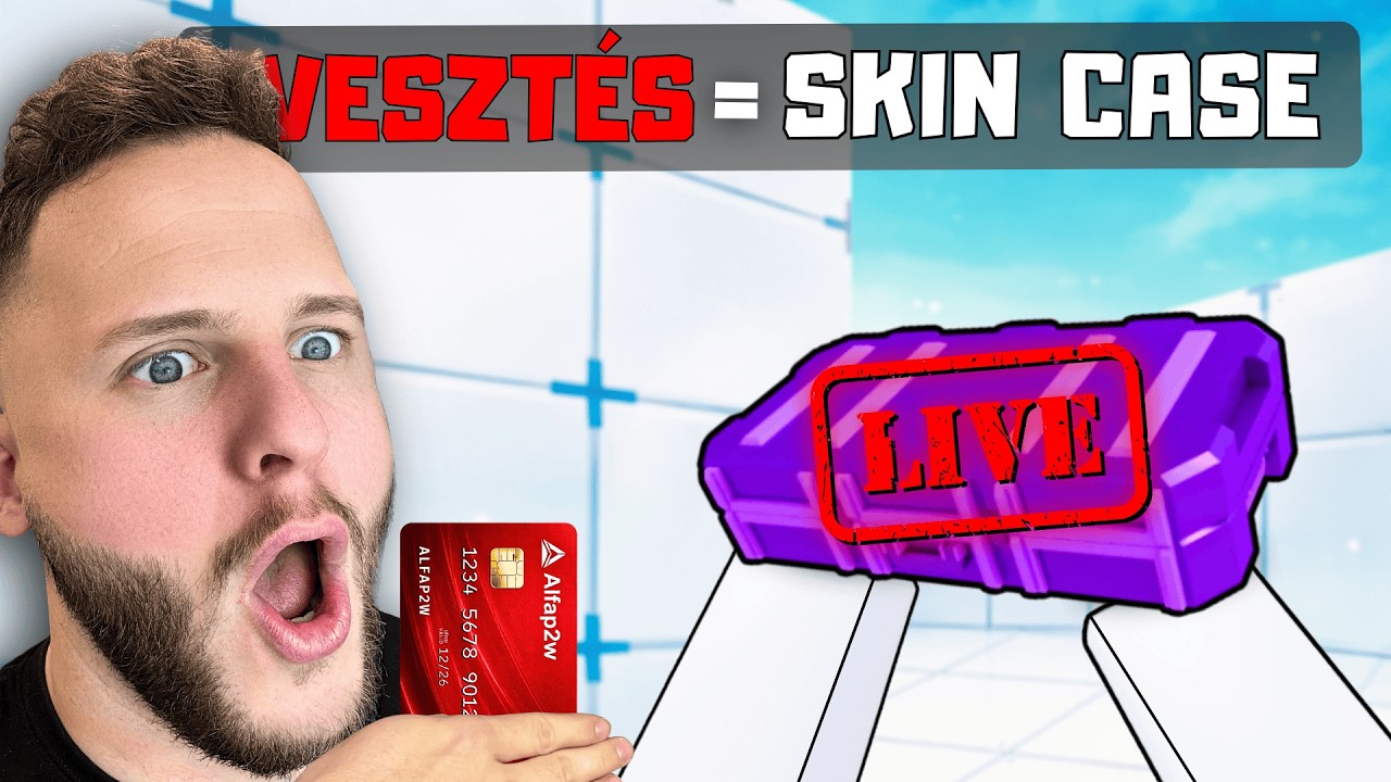 SKIN CASE-t kap, aki LEGYŐZ! ÉLŐ (Roblox Rivals)