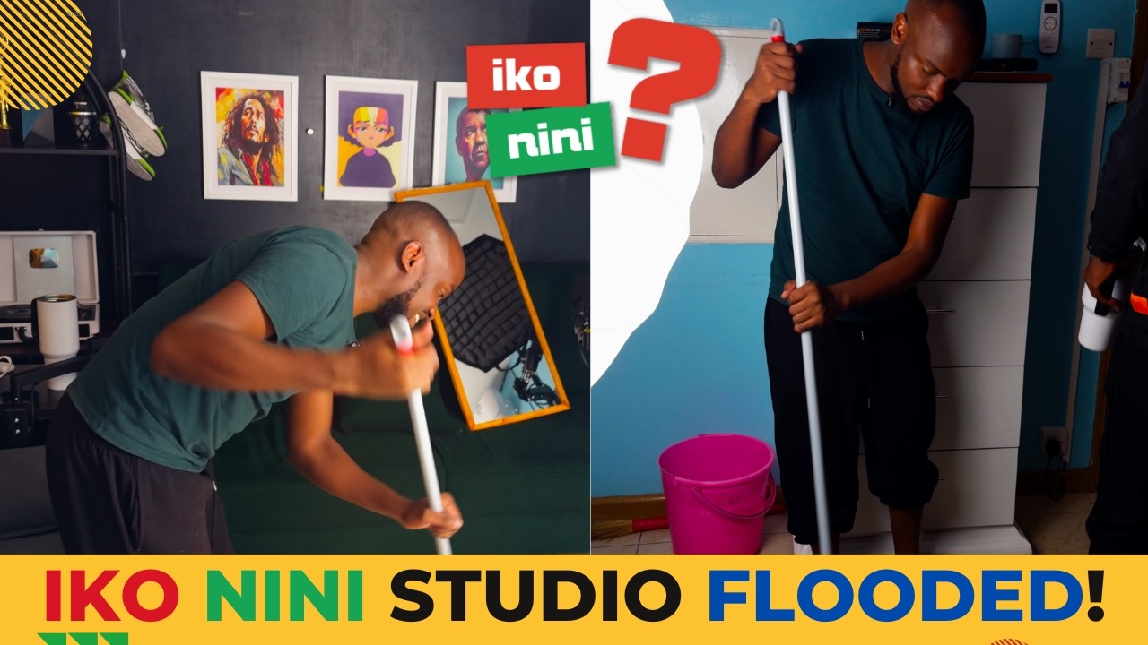 DISASTER! 🛑 Iko Nini Studio Submerged in Nairobi Flood