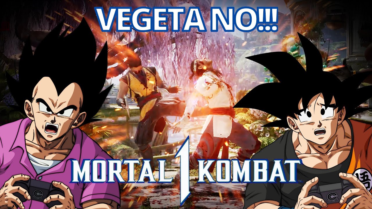 Goku and Vegeta Play Mortal Kombat 1 | SKORPIOWNED!