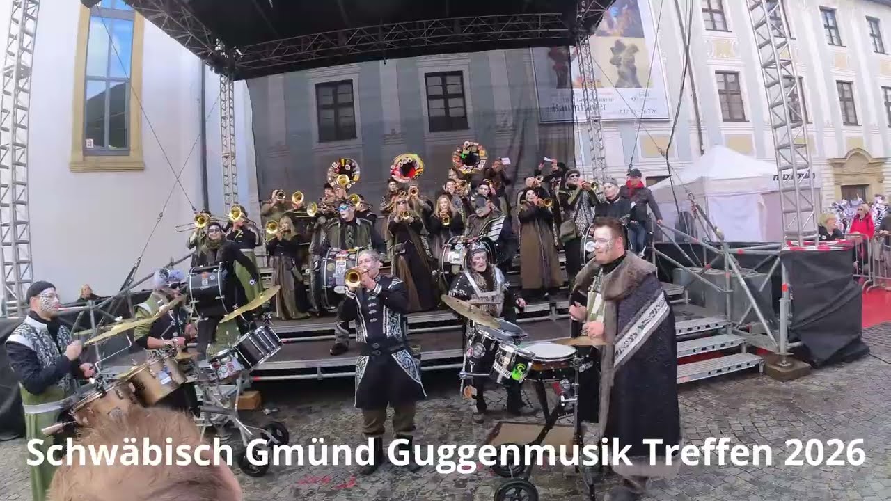 Schwäbisch Gmünd Guggenmusik Treffen 2026 Teil 2